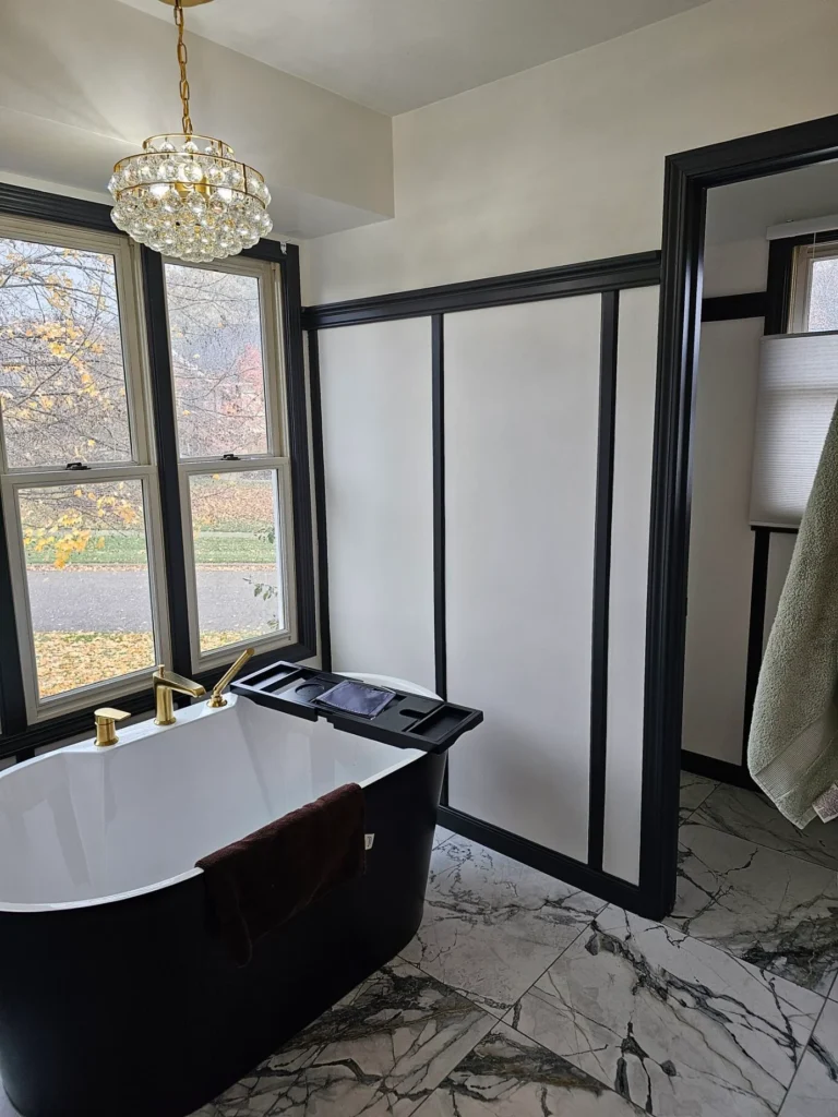 New Bathroom Wall Instillation and Remodel